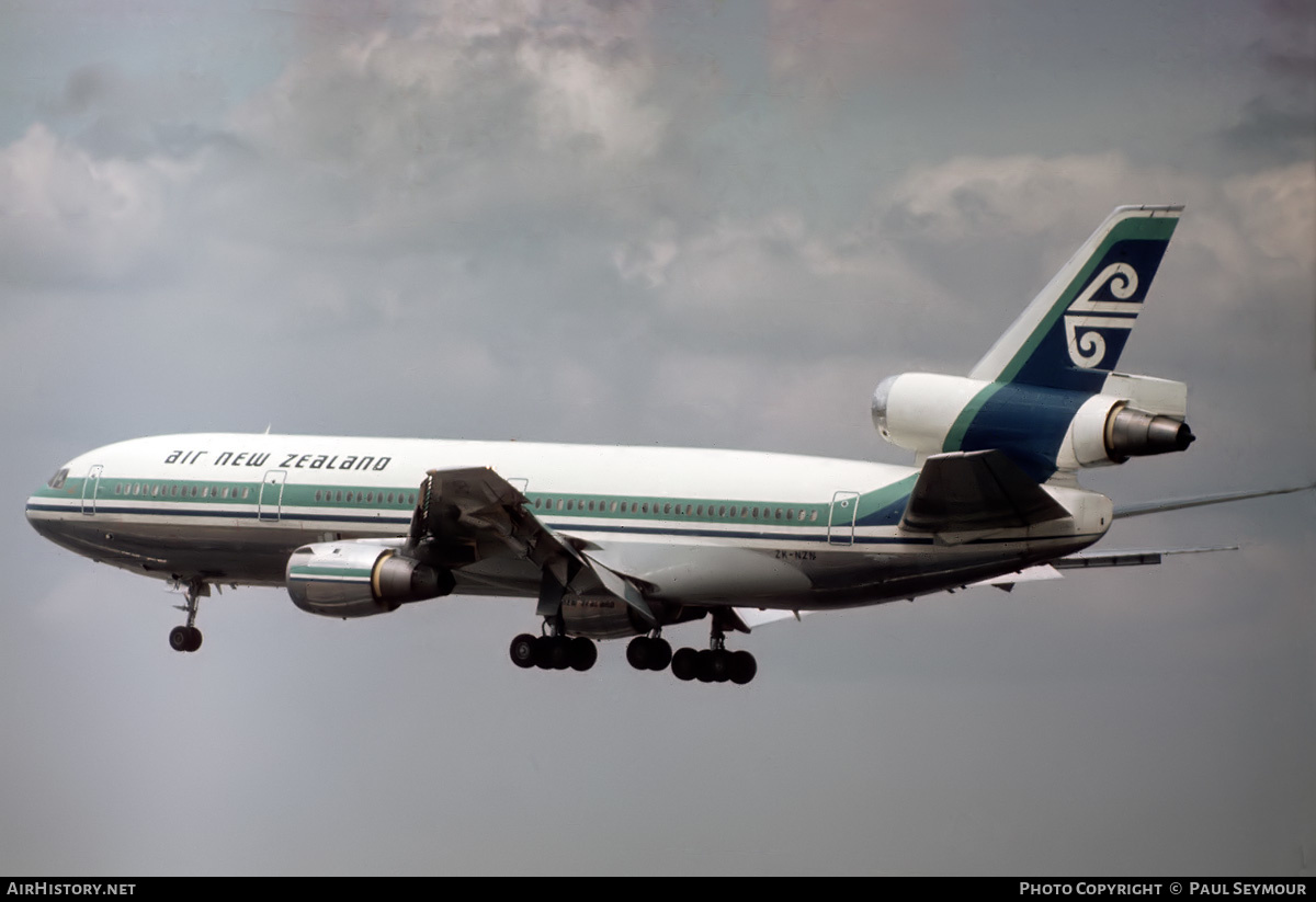 Aircraft Photo of ZK-NZN | McDonnell Douglas DC-10-30 | Air New Zealand | AirHistory.net #546849