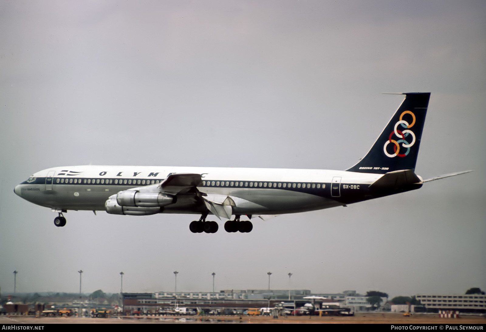 Aircraft Photo of SX-DBC | Boeing 707-384C | Olympic | AirHistory.net #546850