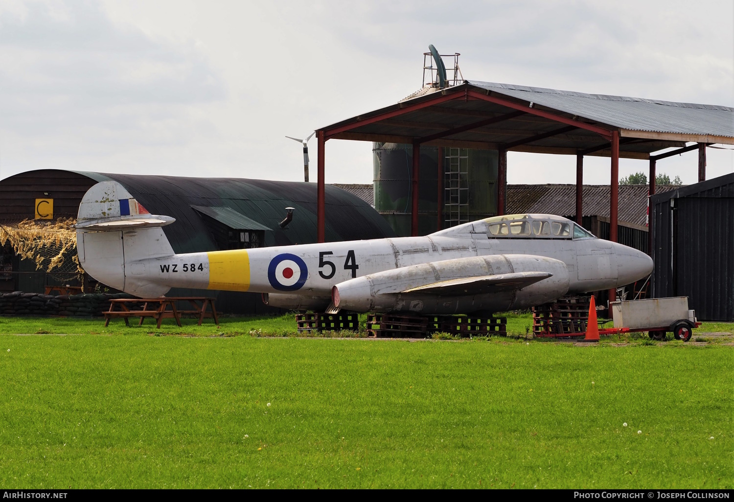 Aircraft Photo of WZ584 / G-BZRC | De Havilland D.H. 115 Vampire T11 | AirHistory.net #546869