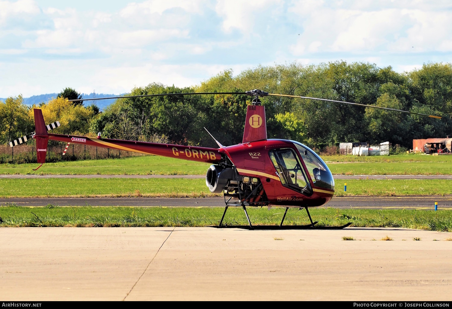Aircraft Photo of G-ORMB | Robinson R-22 Beta | AirHistory.net #546871