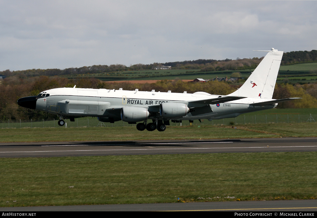 Aircraft Photo of ZZ665 | Boeing RC-135W | UK - Air Force | AirHistory.net #546888