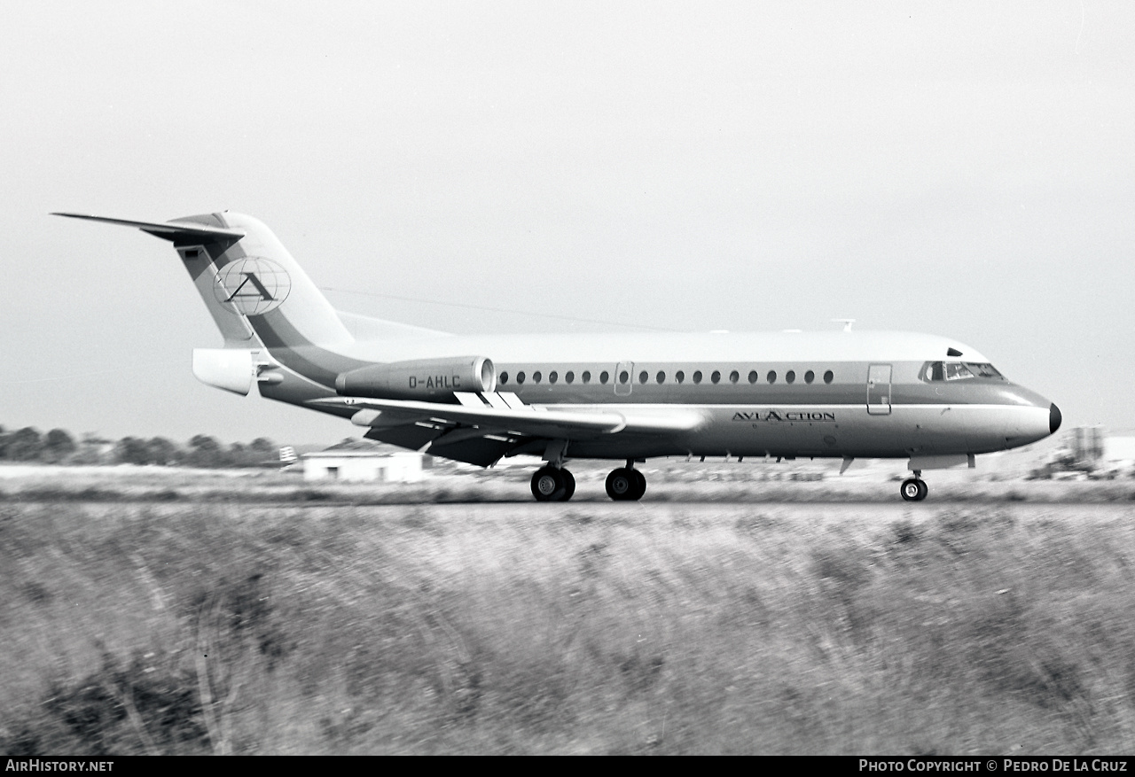 Aircraft Photo of D-AHLC | Fokker F28-1000 Fellowship | AviAction | AirHistory.net #546895