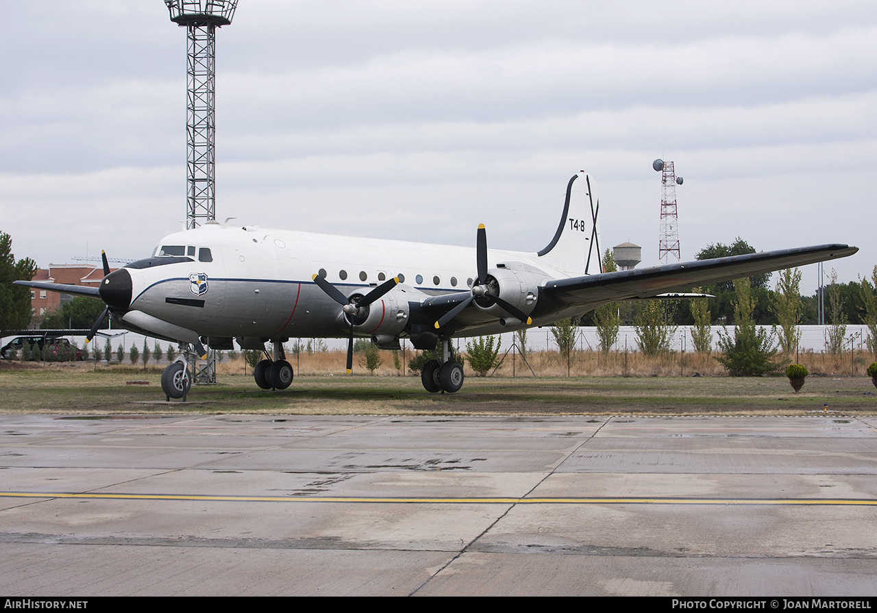 Aircraft Photo of T.4-8 | Douglas C-54E Skymaster | Spain - Air Force | AirHistory.net #546897