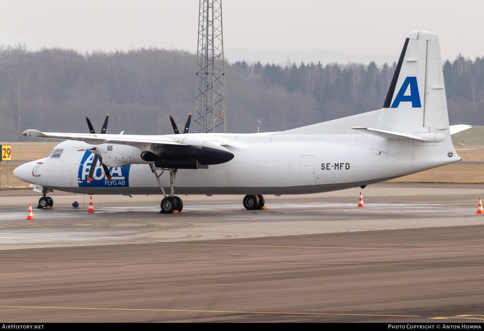 Aircraft Photo of SE-MFD | Fokker 50/F | Amapola Flyg | AirHistory.net #546900