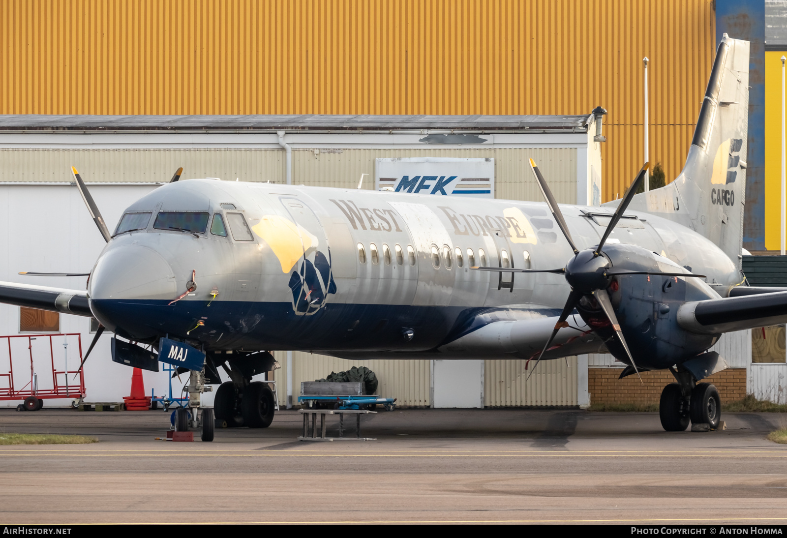 Aircraft Photo of SE-MAJ | British Aerospace ATP(LFD) | West Air Europe Cargo | AirHistory.net #546907