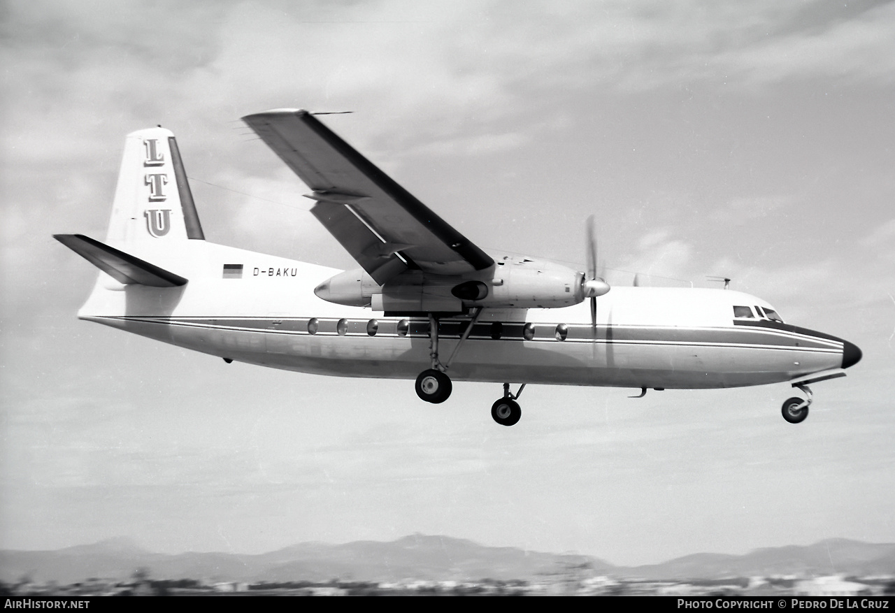 Aircraft Photo of D-BAKU | Fokker F27-300 Friendship | LTU - Lufttransport-Unternehmen | AirHistory.net #546921