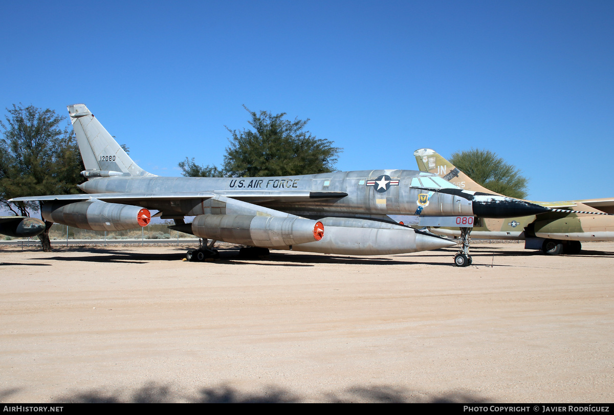 Aircraft Photo of 61-2080 / 12080 | Convair B-58A Hustler | USA - Air Force | AirHistory.net #546936