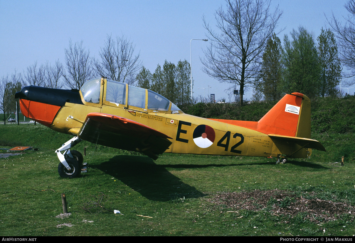 Aircraft Photo of E-42 | Fokker S.11-1 Instructor | Netherlands - Air Force | AirHistory.net #546939