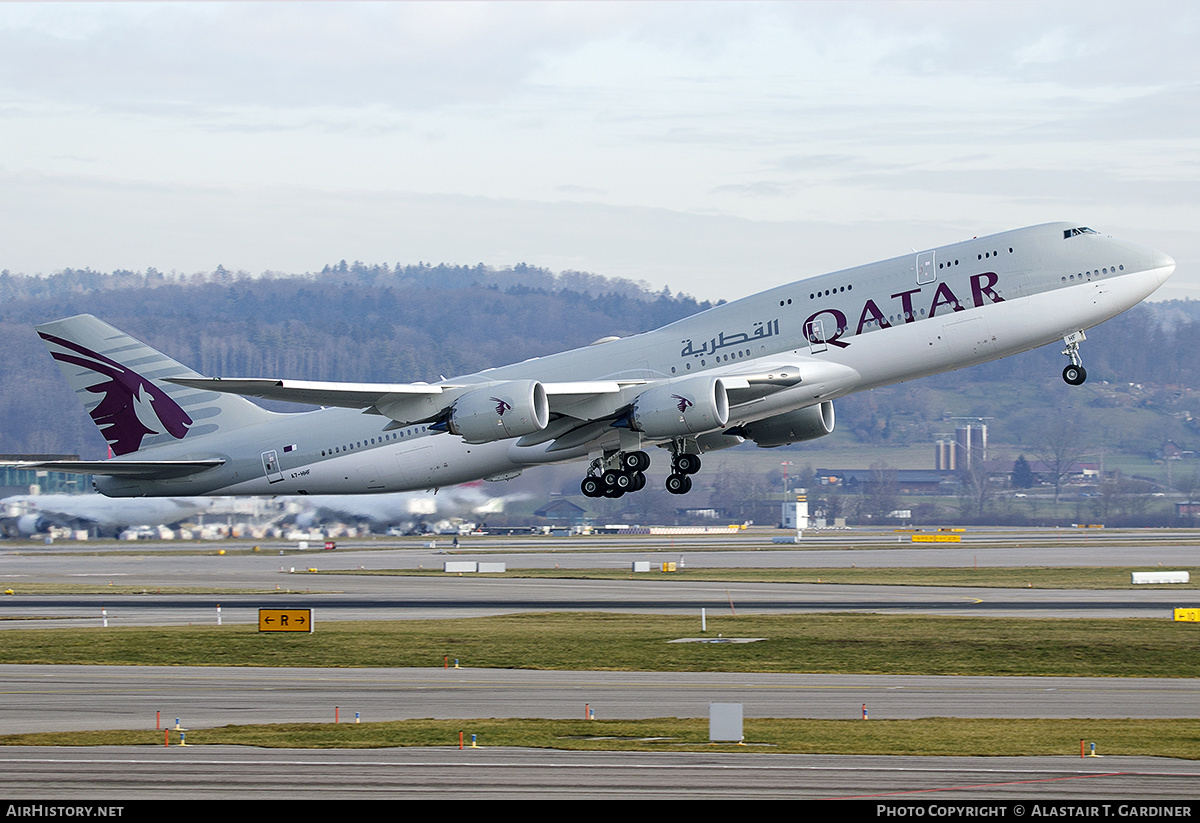 Aircraft Photo of A7-HHF | Boeing 747-8Z5 BBJ | Qatar Amiri Flight | AirHistory.net #546949