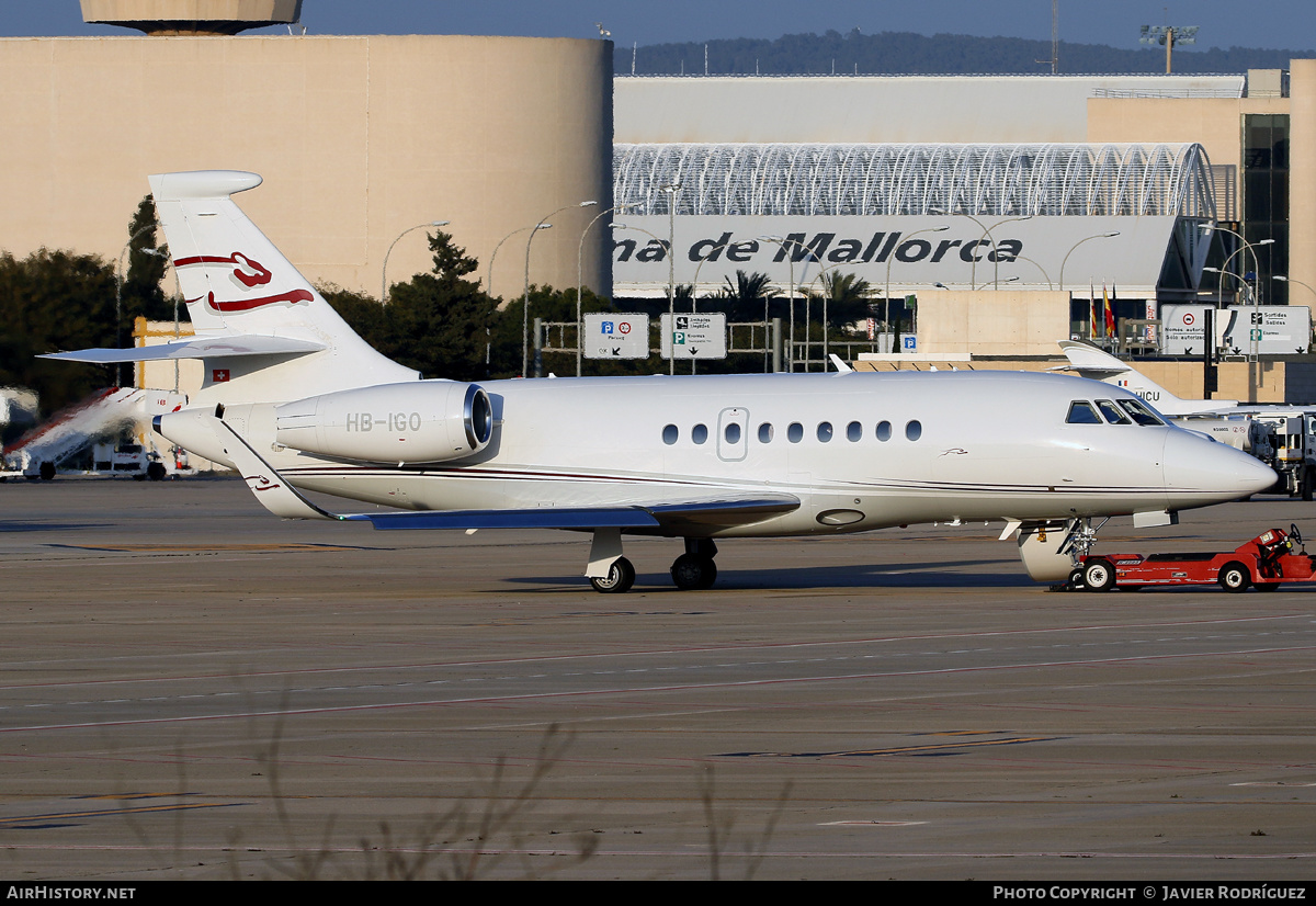 Aircraft Photo of HB-IGO | Dassault Falcon 2000EX | Cat Aviation | AirHistory.net #546956