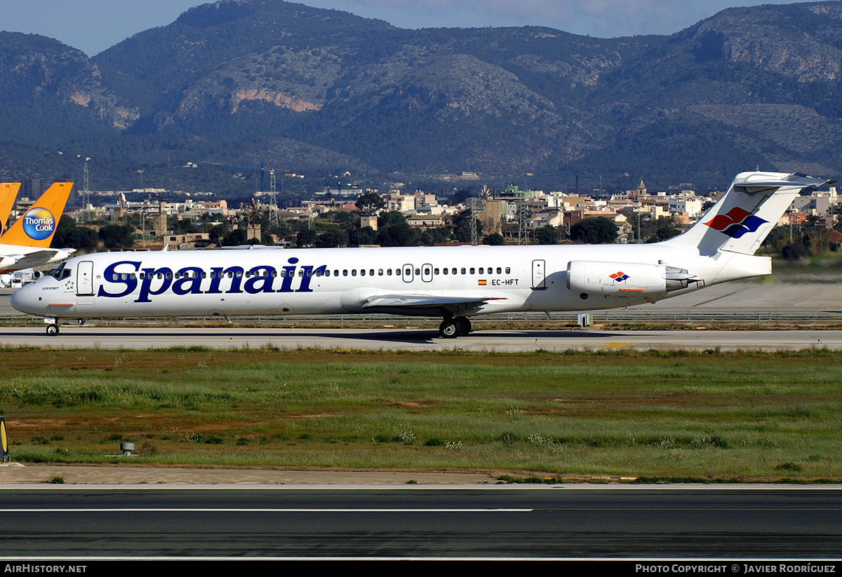 Aircraft Photo of EC-HFT | McDonnell Douglas MD-82 (DC-9-82) | Spanair | AirHistory.net #546960