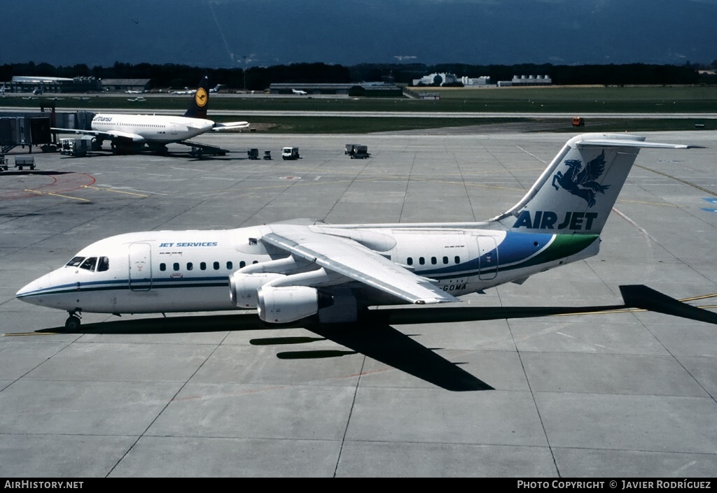 Aircraft Photo of F-GOMA | British Aerospace BAe-146-200QC | Air Jet | AirHistory.net #546963