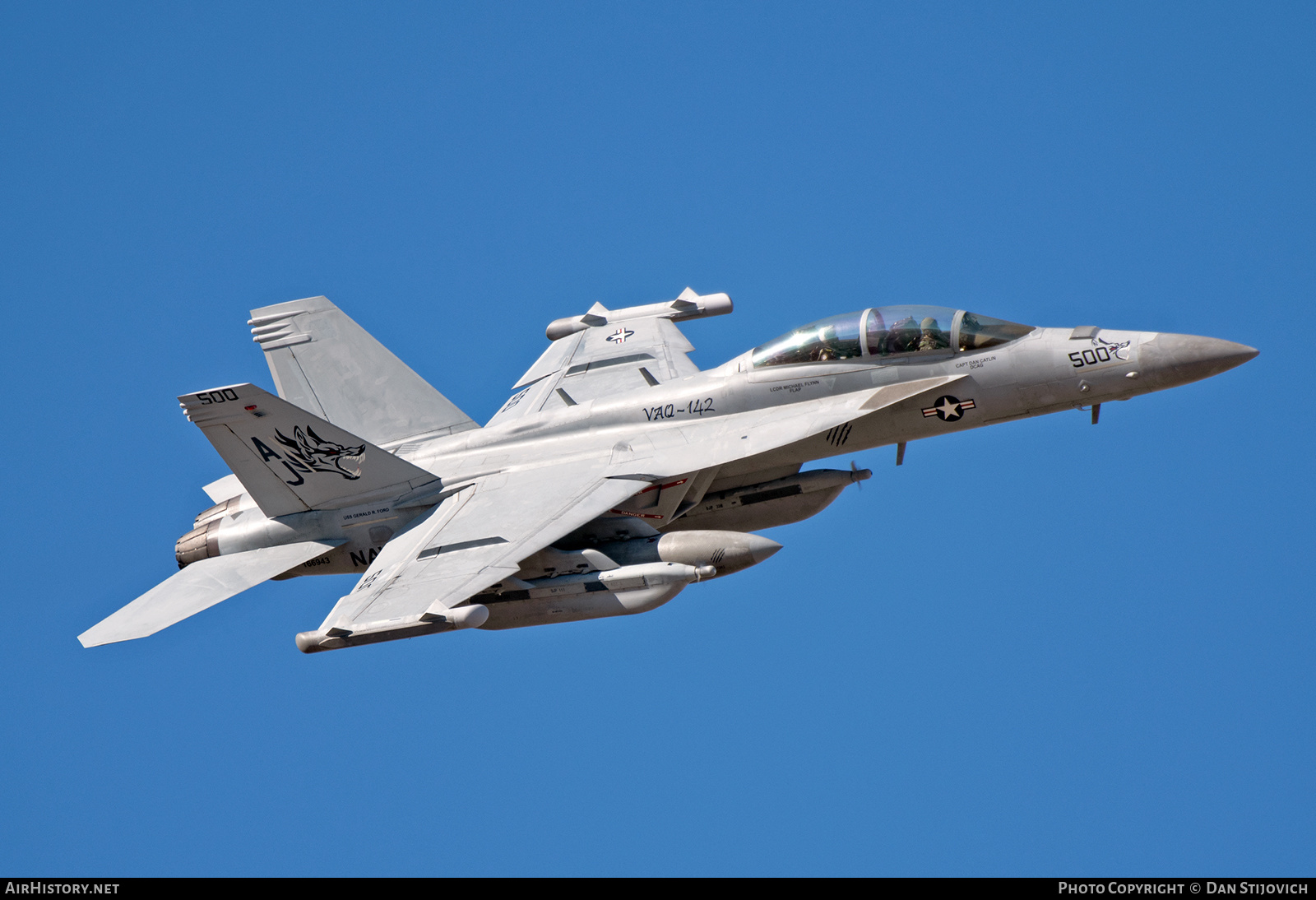 Aircraft Photo of 166943 | Boeing EA-18G Growler | USA - Navy | AirHistory.net #546973