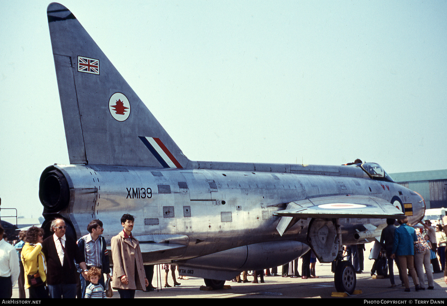 Aircraft Photo of XM139 | English Electric Lightning F1 | UK - Air Force | AirHistory.net #546974