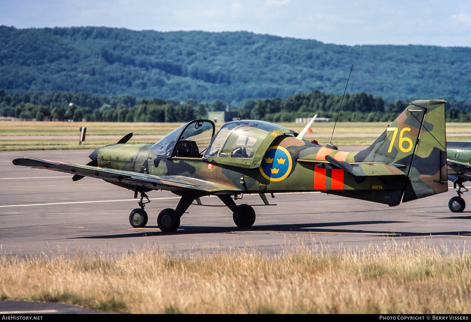 Aircraft Photo of 61076 | Scottish Aviation Sk61C Bulldog | Sweden - Air Force | AirHistory.net #546990