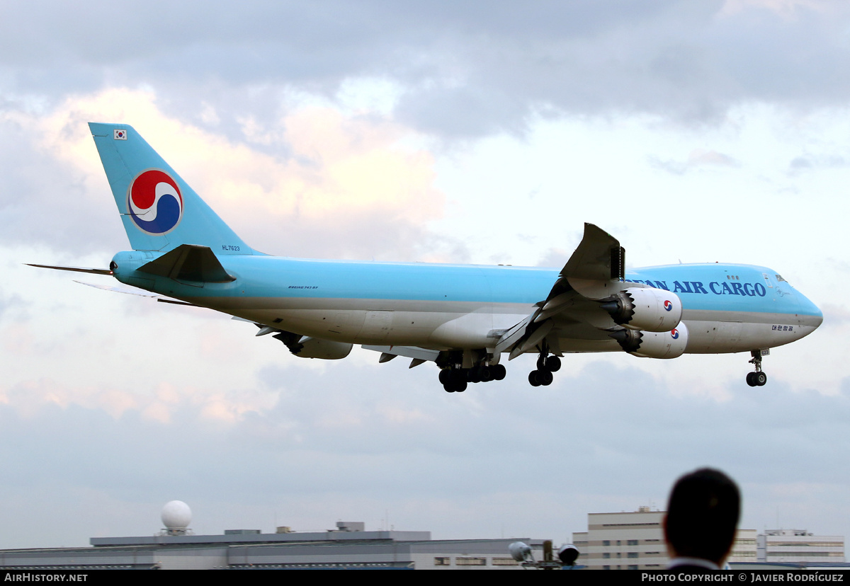 Aircraft Photo of HL7623 | Boeing 747-8B5F/SCD | Korean Air Cargo | AirHistory.net #546991