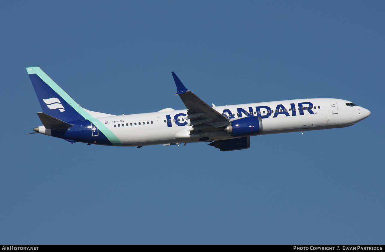 Aircraft Photo of TF-ICA | Boeing 737-9 Max 9 | Icelandair | AirHistory.net #546995