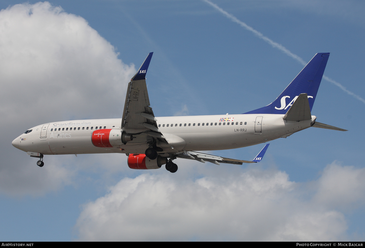 Aircraft Photo of LN-RRJ | Boeing 737-883 | Scandinavian Airlines - SAS | AirHistory.net #547002