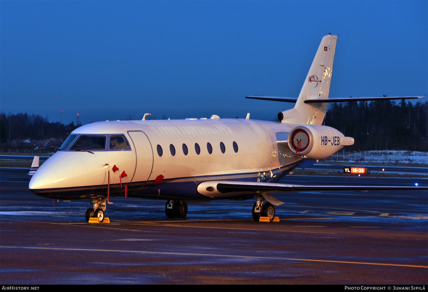 Aircraft Photo of HB-JEB | Israel Aircraft Industries IAI-1126 Galaxy | AirHistory.net #547003