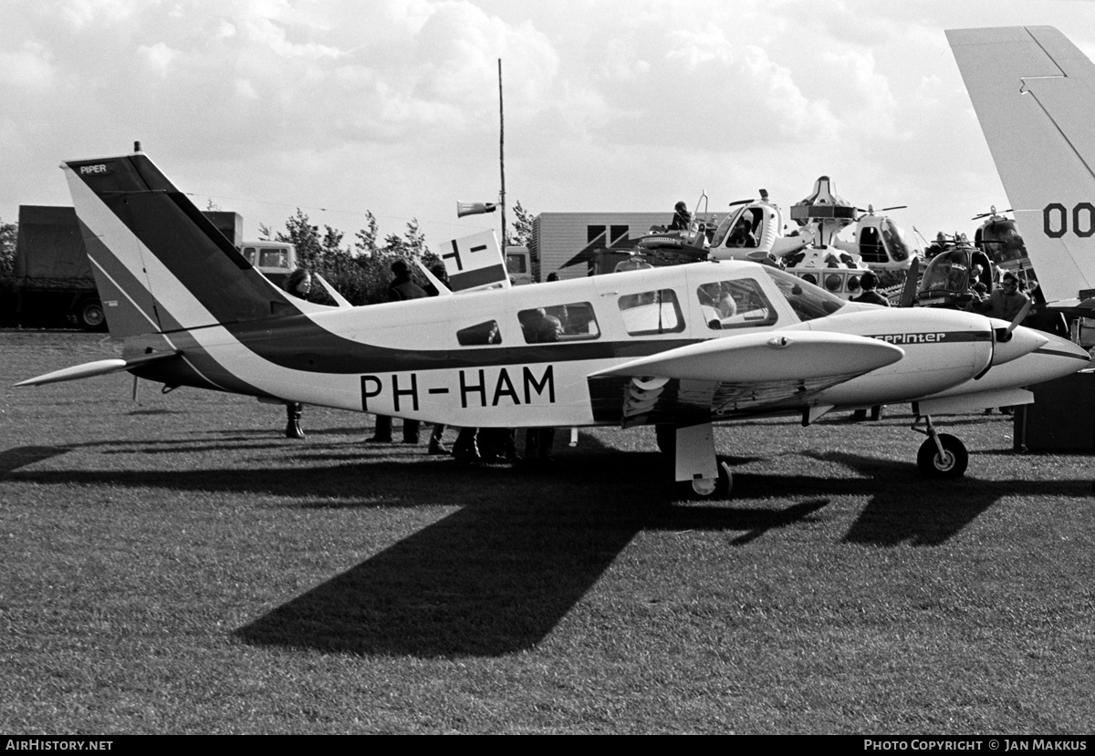 Aircraft Photo of PH-HAM | Piper PA-34-200T Seneca II | AirHistory.net #547007