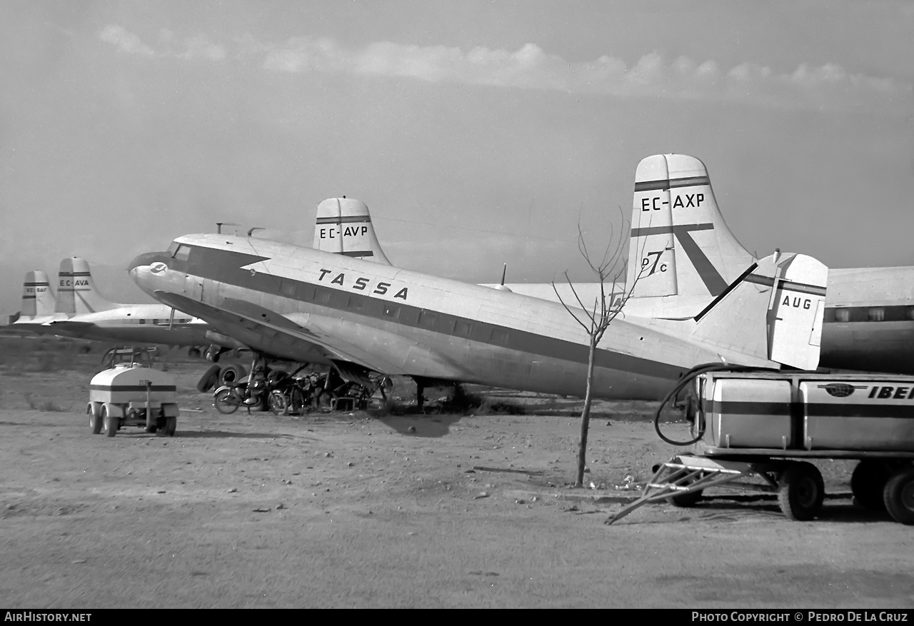 Aircraft Photo of EC-AUG | Douglas DC-3A-197C | TASSA - Trabajos Aéreos del Sáhara | AirHistory.net #547019