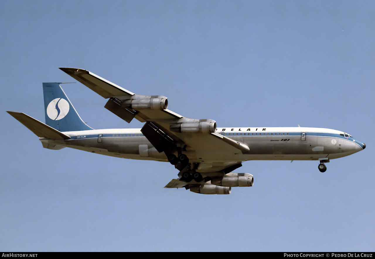 Aircraft Photo of OO-SJM | Boeing 707-329C | Sobelair | AirHistory.net #547033