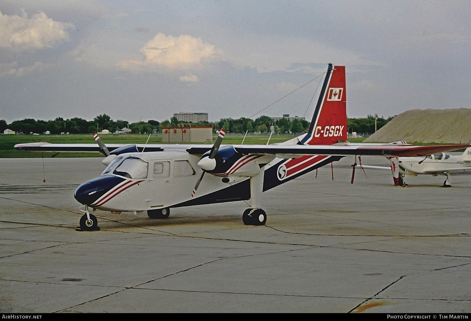 Aircraft Photo of C-GSGX | Britten-Norman BN-2B-21 Islander | Sander Geophysics | AirHistory.net #547046