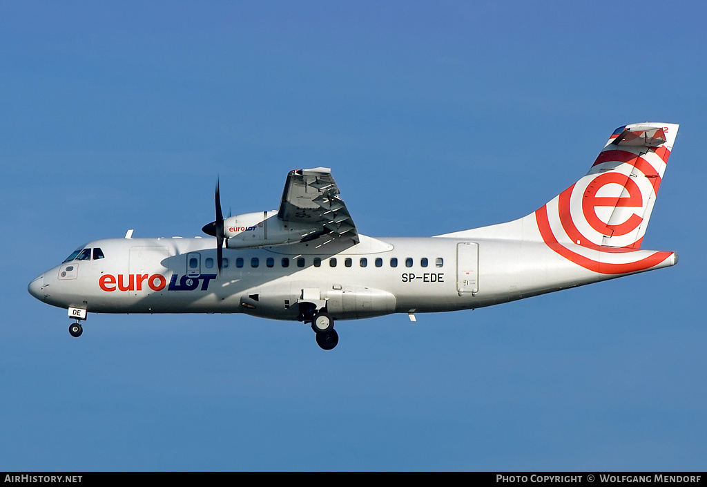 Aircraft Photo of SP-EDE | ATR ATR-42-500 | EuroLOT | AirHistory.net #547053