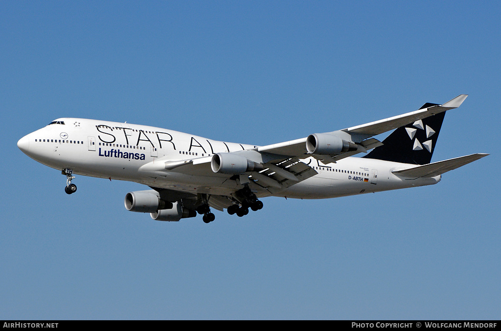 Aircraft Photo of D-ABTH | Boeing 747-430M | Lufthansa | AirHistory.net #547060
