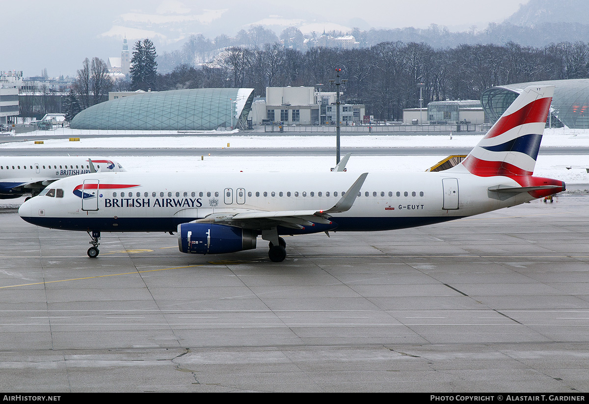 Aircraft Photo of G-EUYT | Airbus A320-232 | British Airways | AirHistory.net #547067