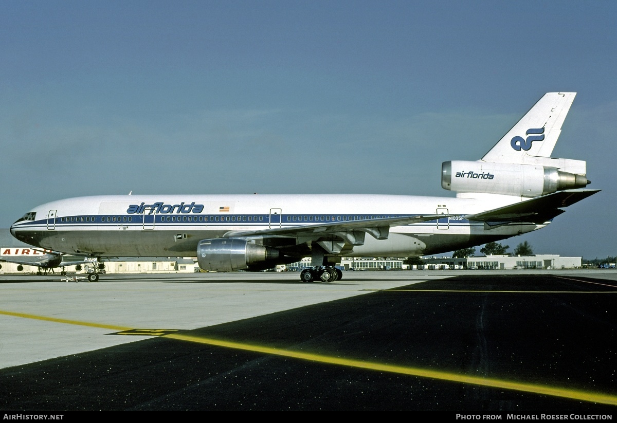 Aircraft Photo of N1035F | McDonnell Douglas DC-10-30CF | Air Florida | AirHistory.net #547084