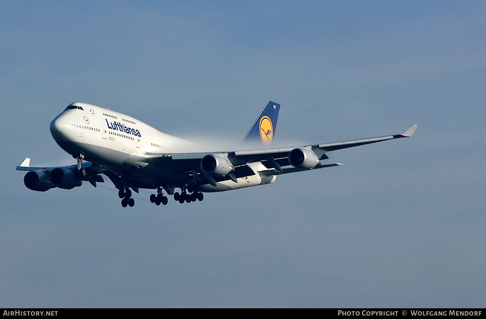 Aircraft Photo of D-ABVT | Boeing 747-430 | Lufthansa | AirHistory.net #547088