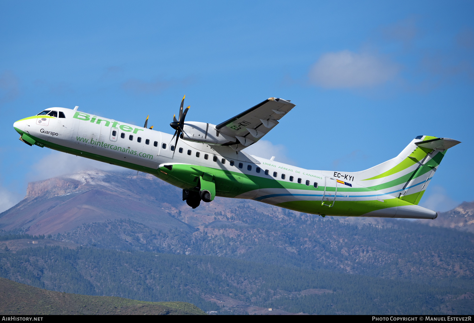 Aircraft Photo of EC-KYI | ATR ATR-72-500 (ATR-72-212A) | Binter Canarias | AirHistory.net #547090