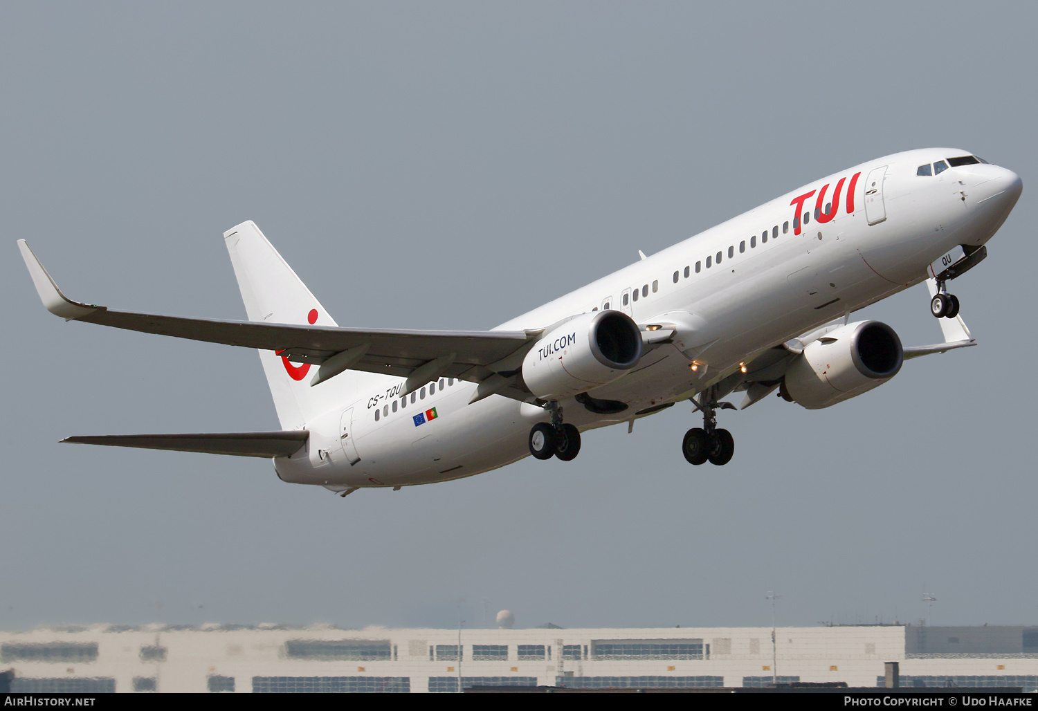 Aircraft Photo of CS-TQU | Boeing 737-8K2 | TUI | AirHistory.net #547109