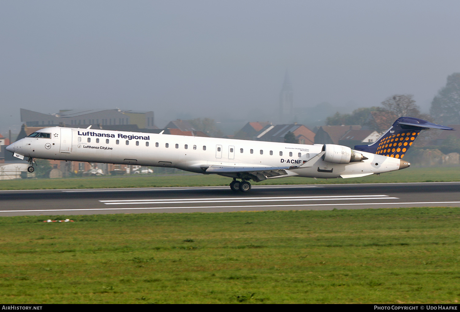 Aircraft Photo of D-ACNF | Bombardier CRJ-900LR (CL-600-2D24) | Lufthansa Regional | AirHistory.net #547111