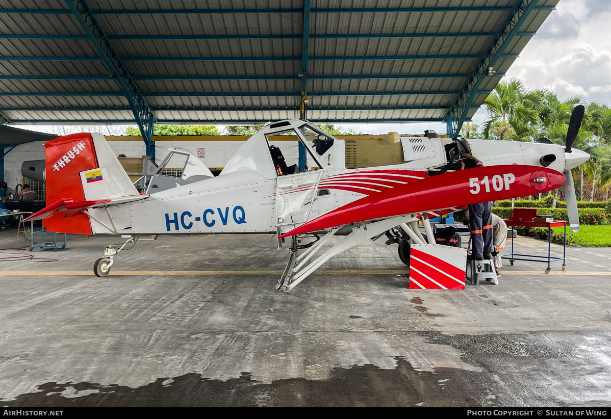 Aircraft Photo of HC-CVQ | Ayres S2R-T34 Turbo Thrush | Fumipalma | AirHistory.net #547115