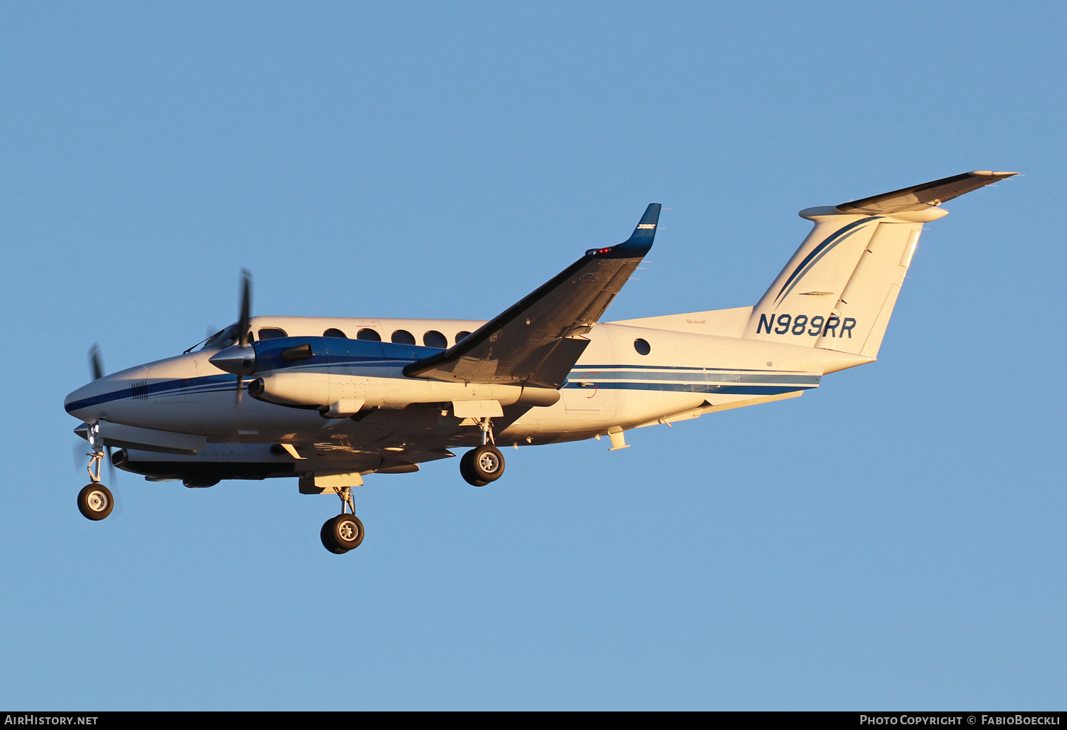 Aircraft Photo of N989RR | Beechcraft 350C King Air (B300C) | AirHistory.net #547126