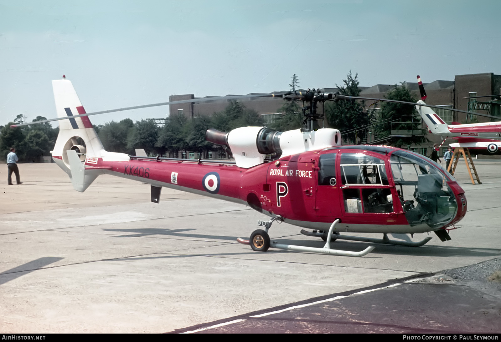 Aircraft Photo of XX406 | Aerospatiale SA-341D Gazelle HT3 | UK - Air Force | AirHistory.net #547137