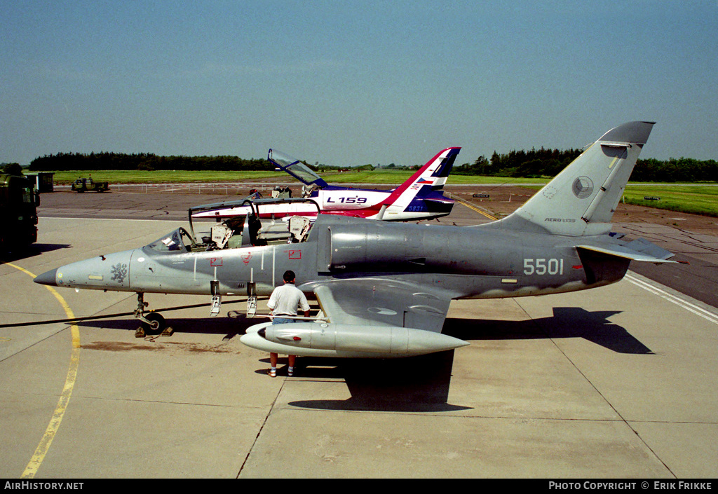 Aircraft Photo of 5501 | Aero L-139 Albatros 2000 | Czechia - Air Force | AirHistory.net #547153