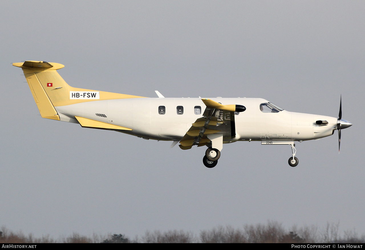 Aircraft Photo of HB-FSW | Pilatus PC-12NGX (PC-12/47E) | AirHistory.net #547156