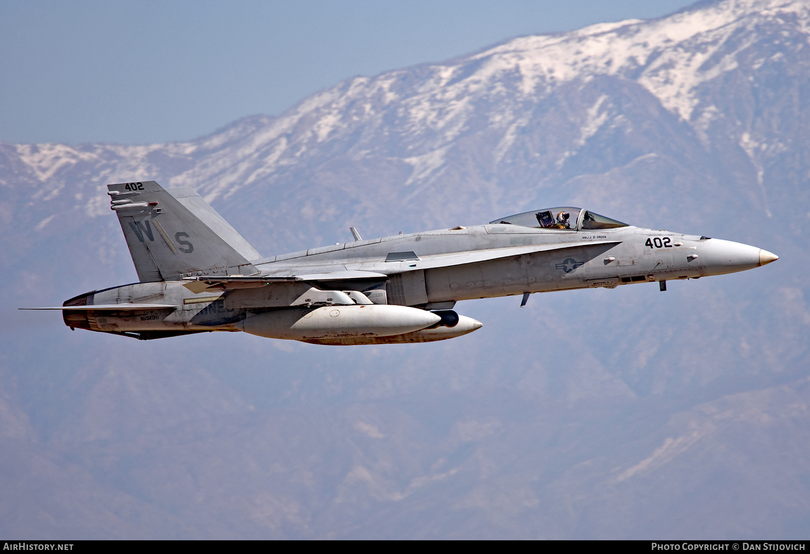 Aircraft Photo of 165196 | McDonnell Douglas F/A-18C Hornet | USA - Marines | AirHistory.net #547204