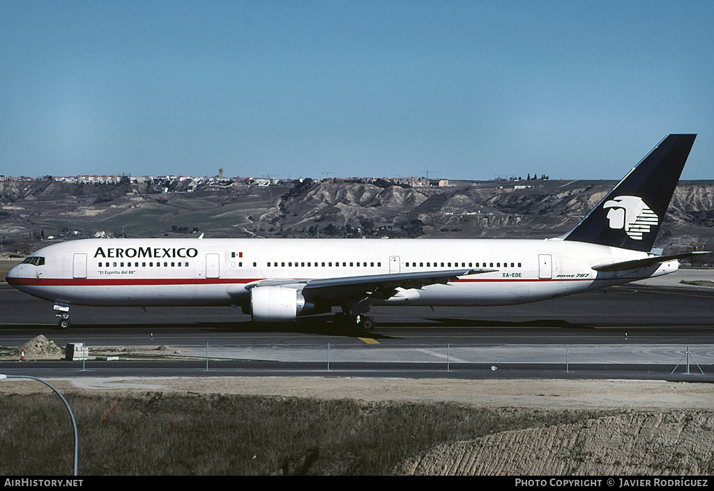 Aircraft Photo of XA-EDE | Boeing 767-3Y0/ER | AeroMéxico | AirHistory.net #547205