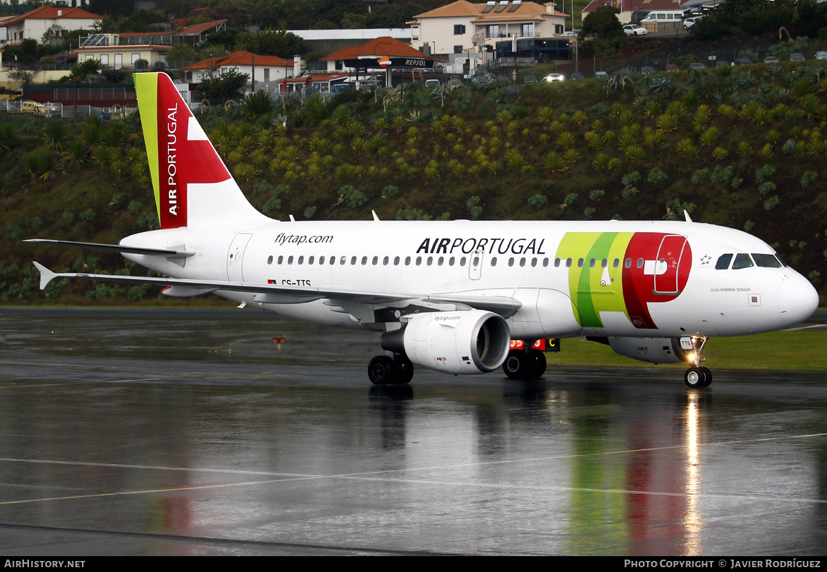 Aircraft Photo of CS-TTS | Airbus A319-112 | TAP Air Portugal | AirHistory.net #547209
