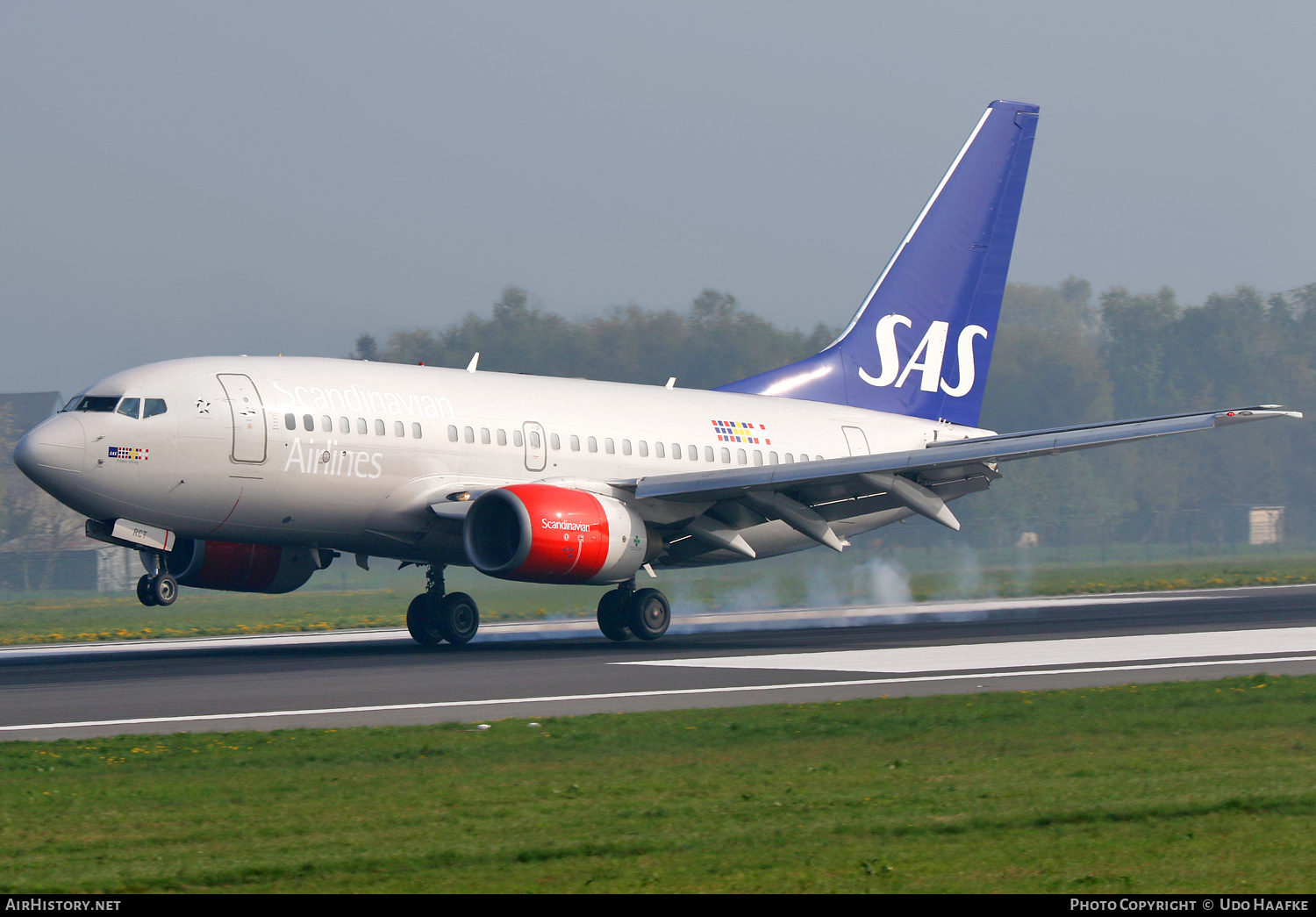 Aircraft Photo of LN-RCT | Boeing 737-683 | Scandinavian Airlines - SAS | AirHistory.net #547227