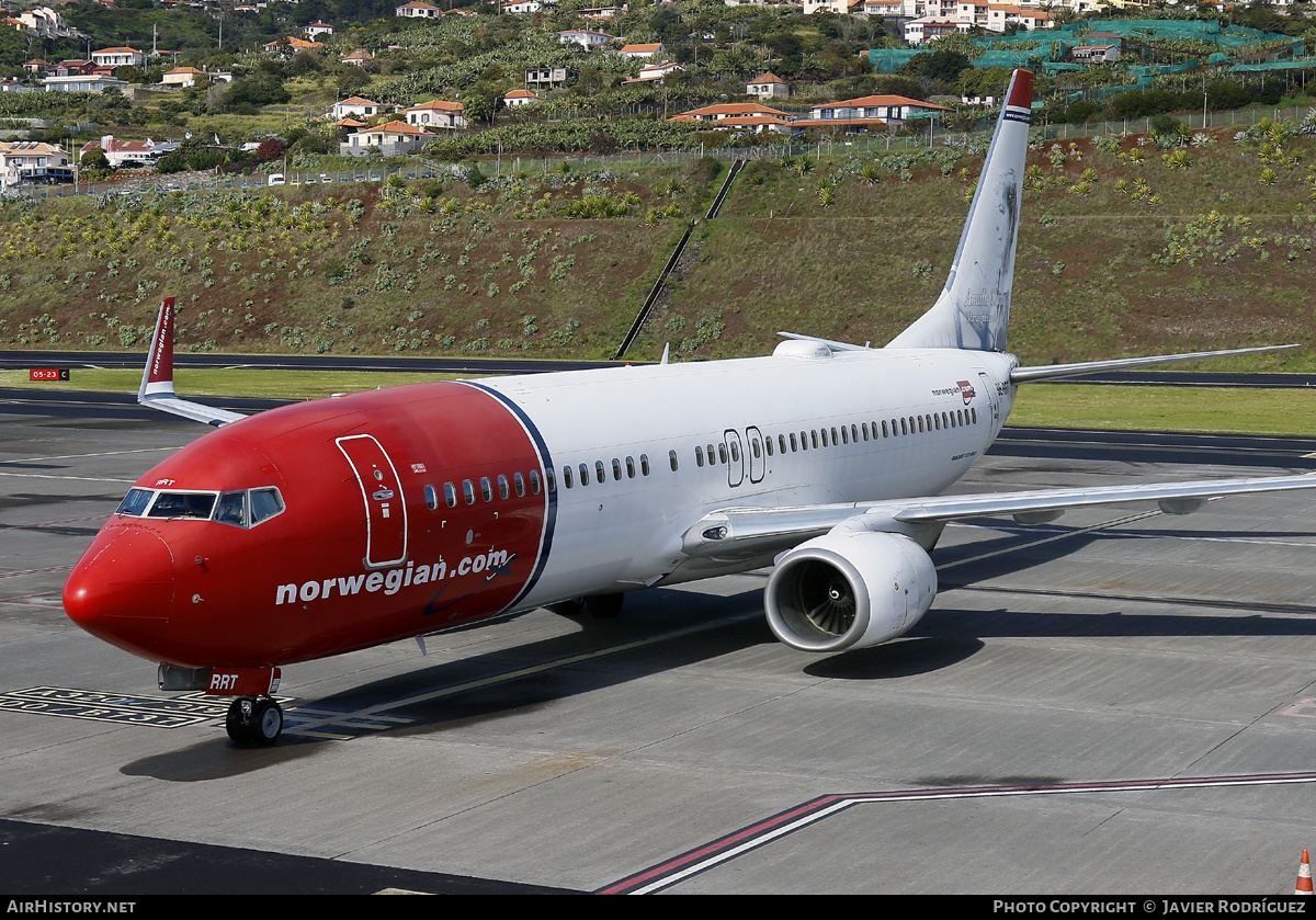 Aircraft Photo of SE-RRT | Boeing 737-8JP | Norwegian | AirHistory.net #547229