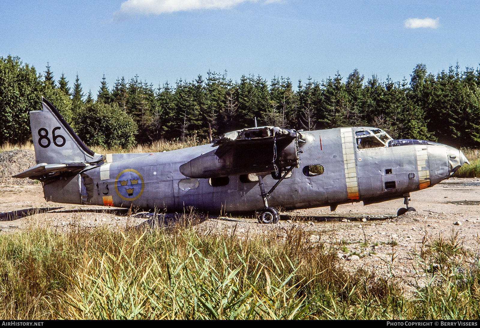 Aircraft Photo of 83016 | Hunting-Percival Tp83 Pembroke | Sweden - Air Force | AirHistory.net #547234