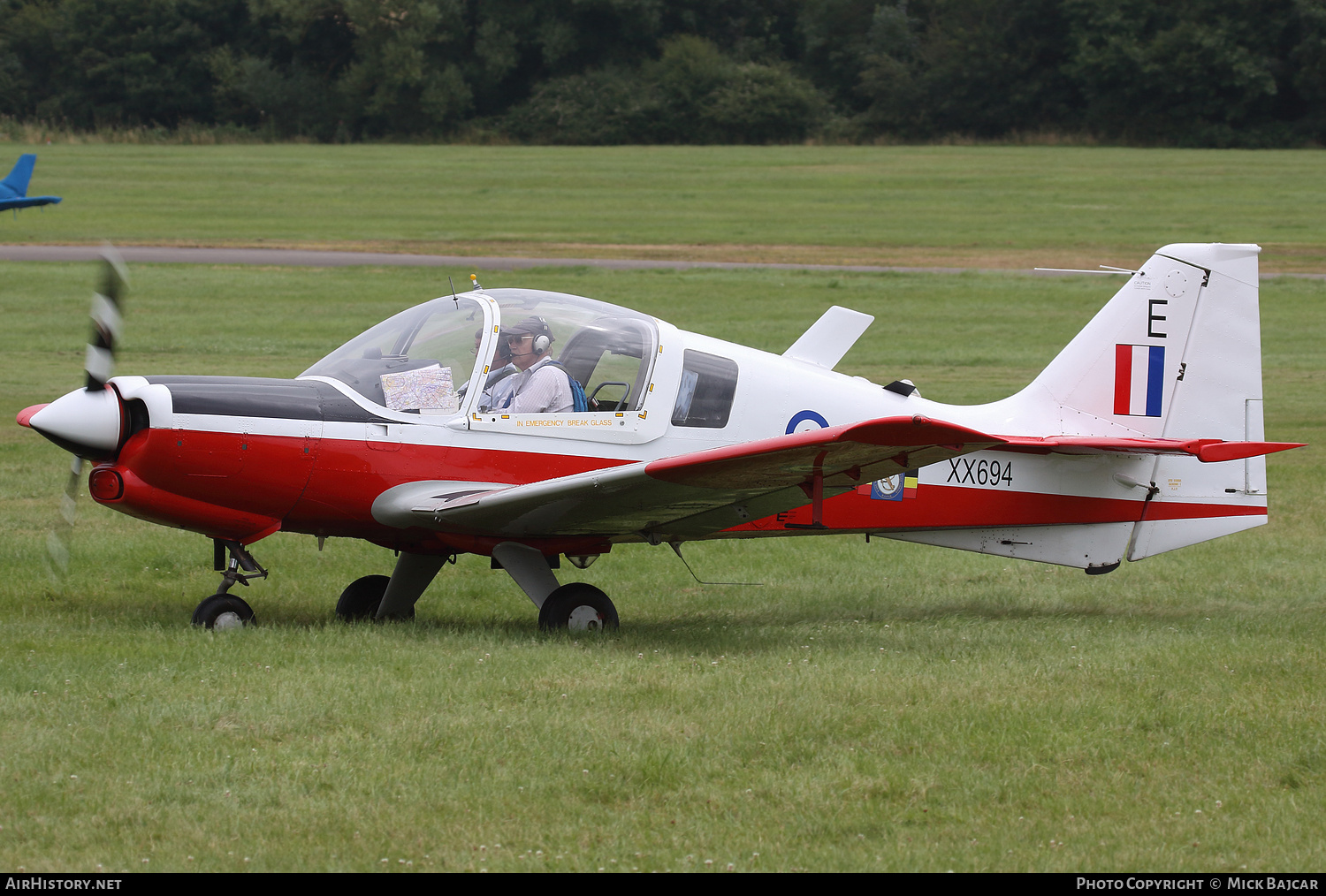 Aircraft Photo of G-CBBS / XX694 | Scottish Aviation Bulldog T1 | UK - Air Force | AirHistory.net #547248