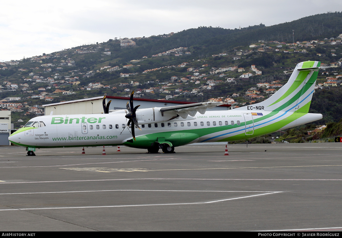Aircraft Photo of EC-NQR | ATR ATR-72-600 (ATR-72-212A) | Binter Canarias | AirHistory.net #547251