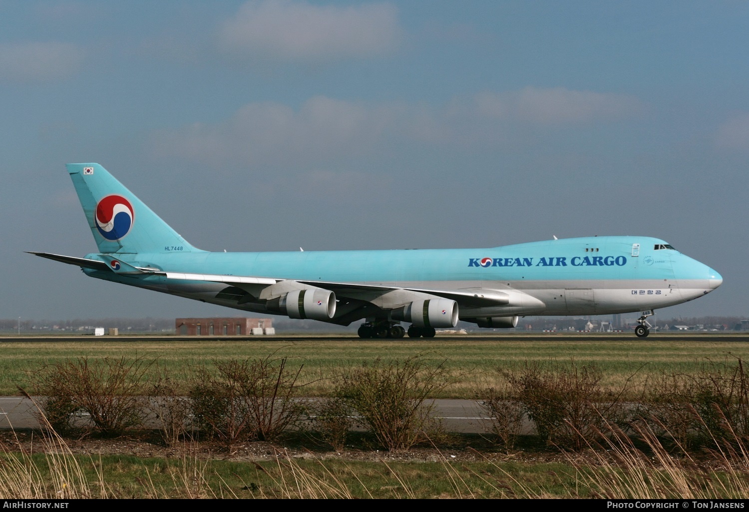 Aircraft Photo of HL7448 | Boeing 747-4B5F/SCD | Korean Air Cargo | AirHistory.net #547260