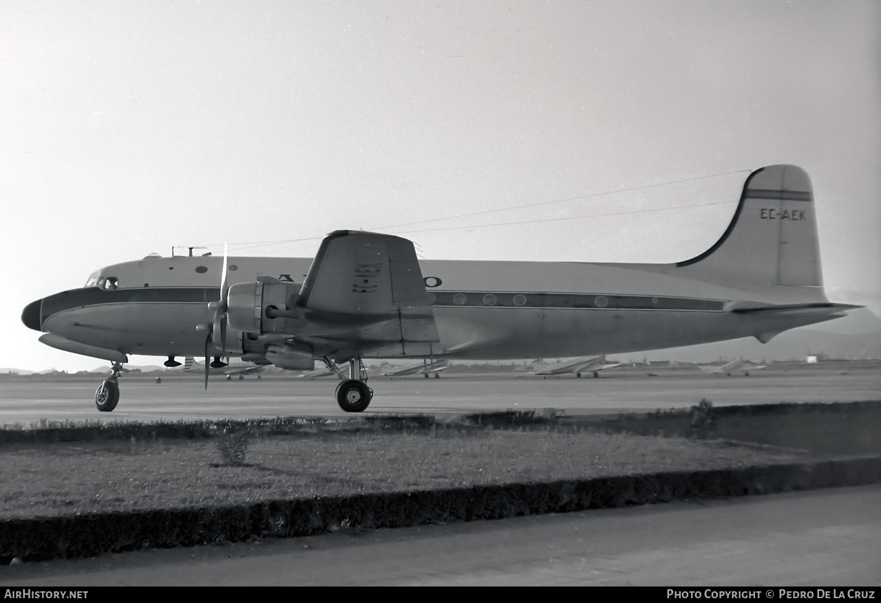 Aircraft Photo of EC-AEK | Douglas DC-4-1009 | Aviaco | AirHistory.net #547264